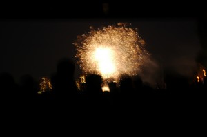 Fireworks over the Rhein