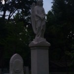Guardian An angel guarding over a family plot.