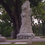 Stone tree Monuments range from simple to creative.
