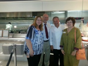 Lunch with Wolfgang Puck